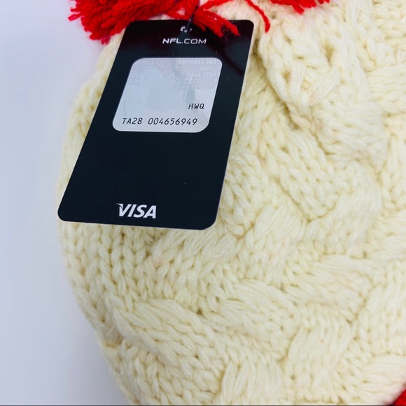 Womens NFL ‘47 San Francisco 49ers Sock Hat New - Picture 6 of 8